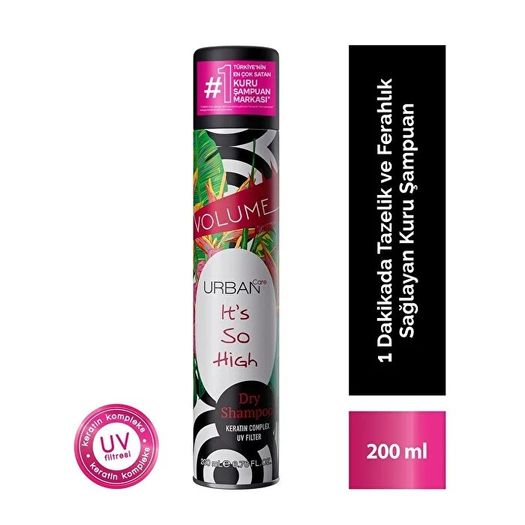 ST17100004 Urban Care Kuru Şampuan Hacimli Görünüm Ve Dolgunluk Etkisi 200 Ml