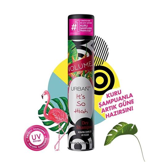 ST17100004 Urban Care Kuru Şampuan Hacimli Görünüm Ve Dolgunluk Etkisi 200 Ml