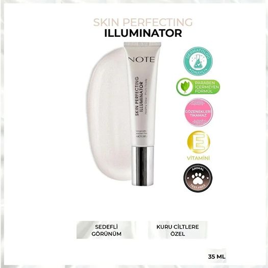 ST18040222 Note Cosmetique Skin Perfecting Illuminator Aydınlatıcı Makyaj Bazı