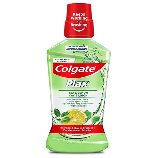 ST19070070 Colgate Plax Çay Ve Limon 500 Ml Ağız Bakım Suyu