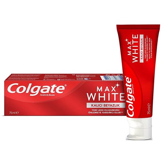 ST19100155 Colgate Diş Macunu Max White Kalıcı Beyazlık 75 Ml