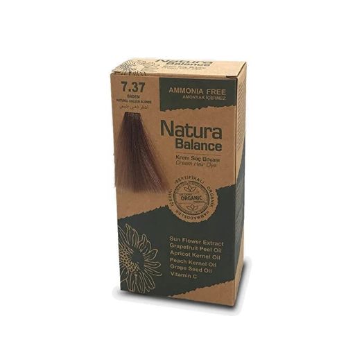 ST20100184 Natura Balance 7.37 Badem Organik Krem Saç Boyası