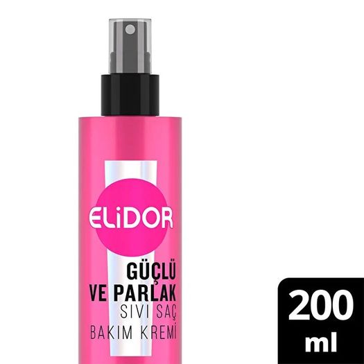ST22020134 Elidor Güçlü Ve Parlak 200 Ml Sıvı Saç Bakım Kremi