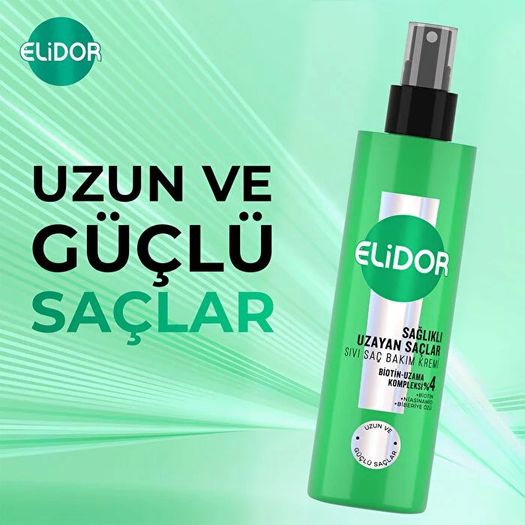 ST22020135 Elidor Sağlıklı Uzayan Saçlar 200 Ml Sıvı Saç Bakım Kremi