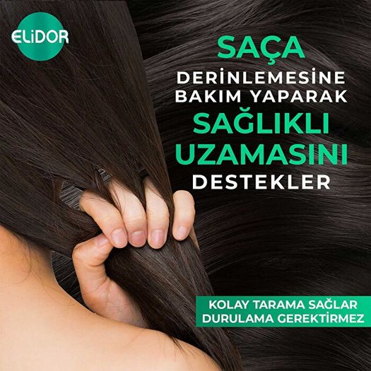 ST22020135 Elidor Sağlıklı Uzayan Saçlar 200 Ml Sıvı Saç Bakım Kremi