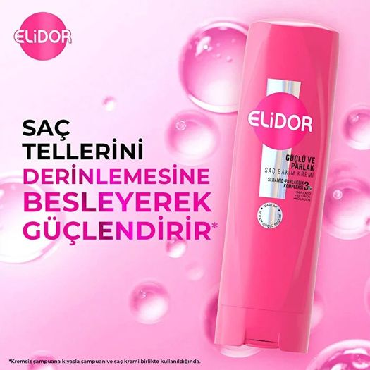 ST23020094 Elidor Saç Bakım Kremi Güçlü Ve Parlak 350 Ml