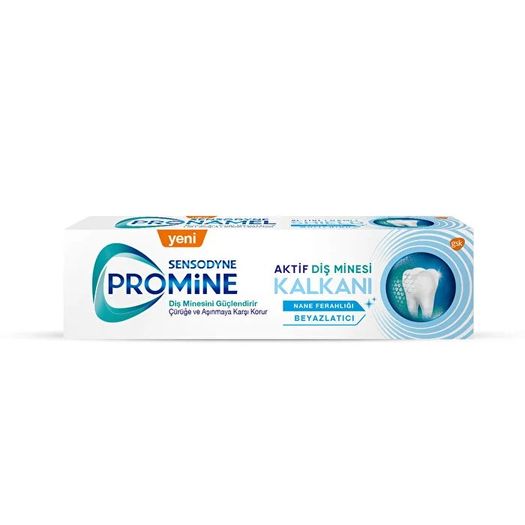 ST23030281 Sensodyne Diş Macunu Promine Aktif Diş Minesi Kalkanı Beyazlatıcı 75 Ml