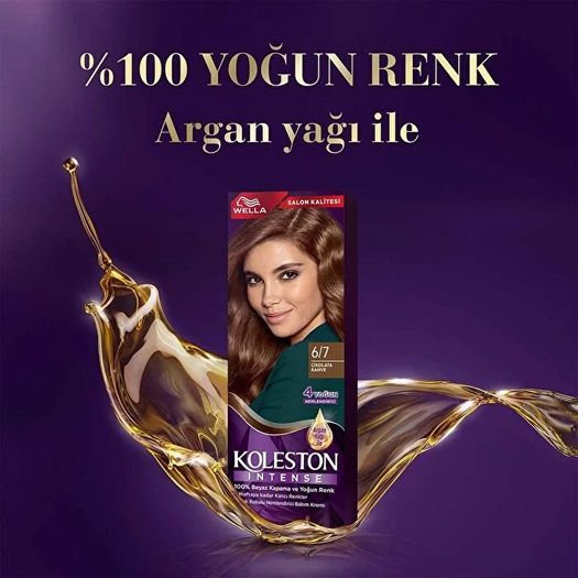 ST23050257 Koleston Intense Saç Boyası 6/7 Çikolata Kahve 110 Ml