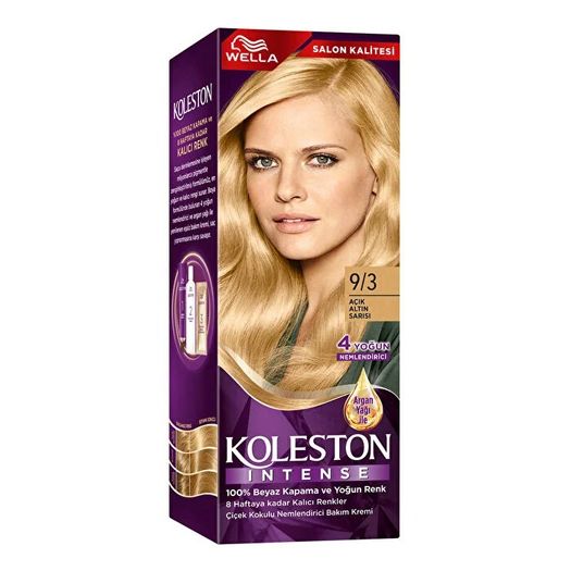 ST23050271 Koleston Intense Saç Boyası 9/3 Açık Altın Sarısı 110 Ml