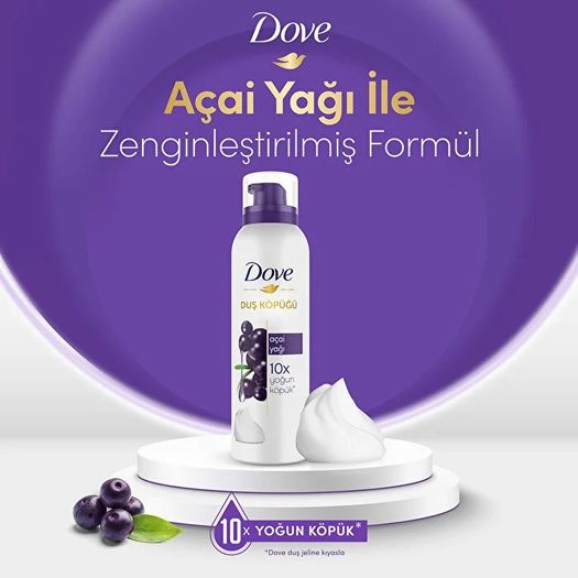 ST23090047 Dove Acai Yağı 200 Ml Duş Köpüğü