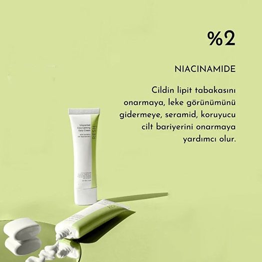 ST23100191 Resh Lab 50 Ml Unscented Cica Calming Daily Cream Bitkisel Nemlendirici Krem