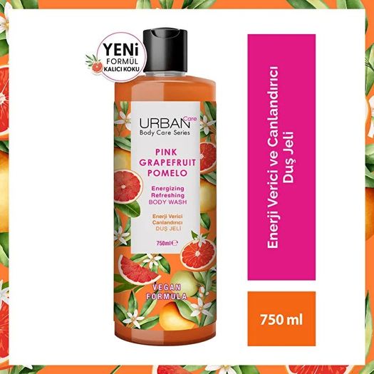 ST24010005 Urban Care 750 Ml Body Series Pink Grapefruit Pamelo Duş Jeli