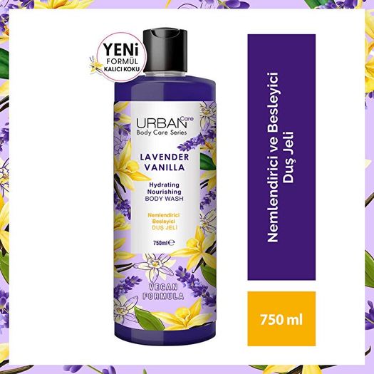ST24010006 Urban Care 750 Ml Body Series Lavender Vanilla Duş Jeli
