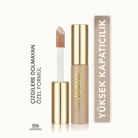 ST24020163 Flormar Stay Perfect Concealer 006 Medium Beige