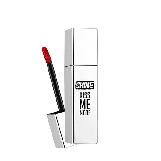 ST24060032 Flormar Shine Kiss Me More Uzun Süre Kalıcı Parlak Likit Ruj 011 Candy