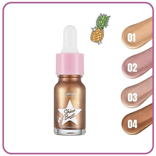 ST24090336 Callista 04 Sunset Pixie Shine Bestie Highlighter Likit Aydınlatıcı