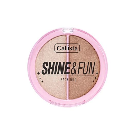 ST24090344 Callista Shine Fun Face Duo 100 Sparkle Crew Allık Ve Aydınlatıcı Paleti