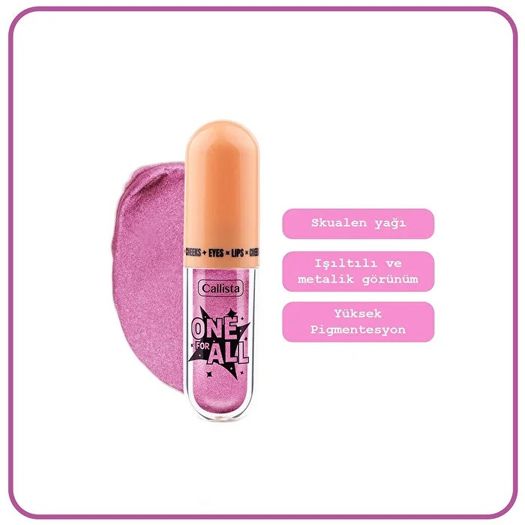 ST24090354 Callista One For All Likit Pretty Violet No:07 Göz Farı