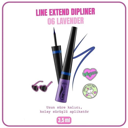 ST24090389 Callista Line Ectend No:06 Açık Mor Dipliner