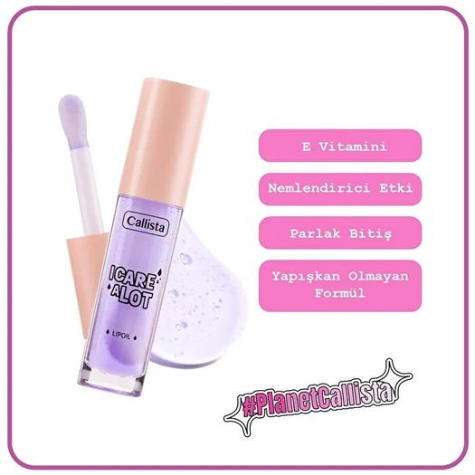 ST24090396 Callista I Care A Lot No:03 Berry 4 Ml Nemlendirici Dudak Yağı