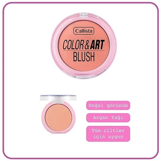ST24090420 Callista Color Art Blush No:180 Pink Perfection Allık