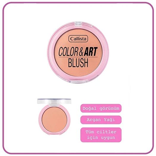 ST24090422 Callista Color Art Blush No:160 Rosy Glow Allık