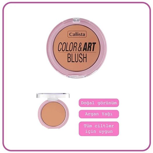 ST24090426 Callista Color Art Blush No:120 So Peachy Allık