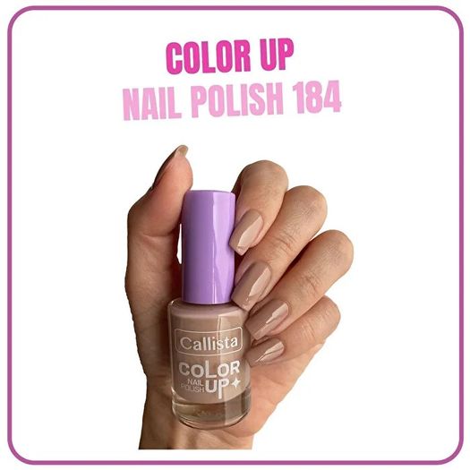 ST24090437 Callista Color Up Nail Polish Oje - 184 Clean Girl Aesthetic Nude - 1 Adet