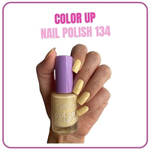 ST24090442 Callista Color Up Nail Polish 134 Banana Smoothie Nude Oje