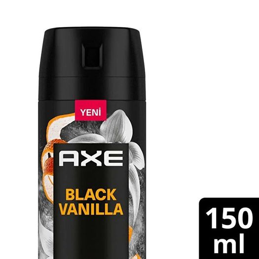 ST25010174 Axe Black Vanilla 150 Ml Erkek Sprey Deodorant