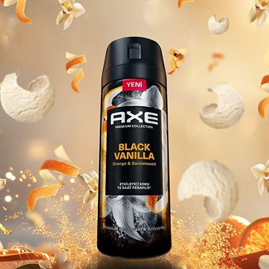 ST25010174 Axe Black Vanilla 150 Ml Erkek Sprey Deodorant