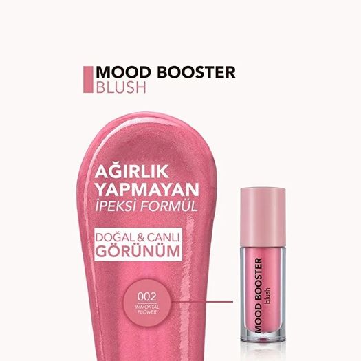 ST25030105 Flormar Mood Booster 02 Immortal Flower Likit Allık