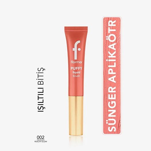 ST25040096 Flormar Likit Allık No.002 Peachy Glow 1 Adet