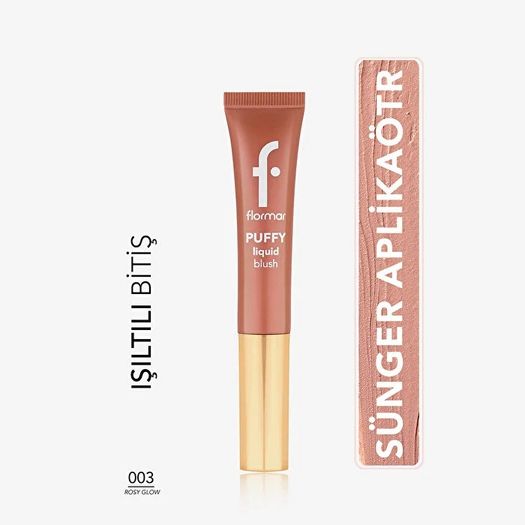 ST25040098 Flormar Puffy Likit Allık No.003 Rosy Glow