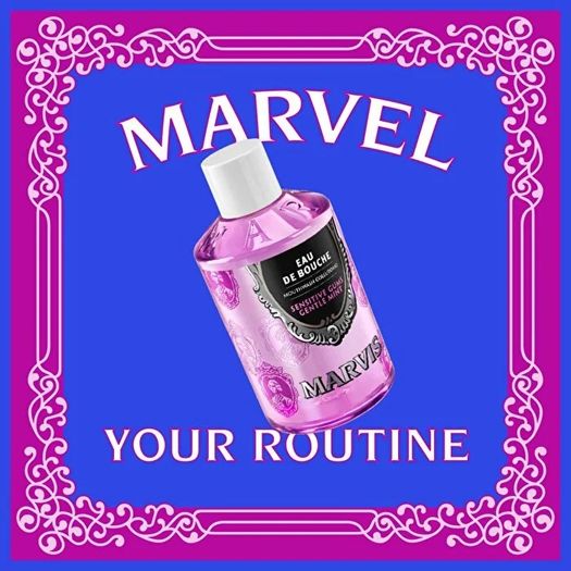 ST25070401 Marvis Ağız Bakım Suyu Sensitive Gums Gentle Mint 400 Ml