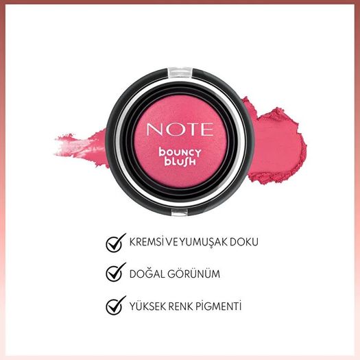 ST25080017 Note Bouncy Blush Allık 01 Paradise