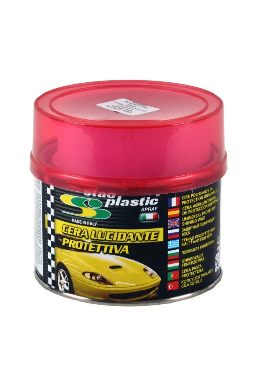 Stac Plastic otev8006231060525 Kırmızı Pasta Cila Boya Koruyucu 250 Ml Br0852601