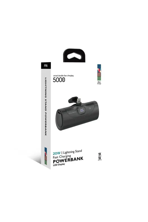 starnewstore 6485216679051721051 5000 Mah Lcd Ekranlı Iphone Lightning Uyumlu 20W Mini Cep Boy Powerbank Ysftx 721051