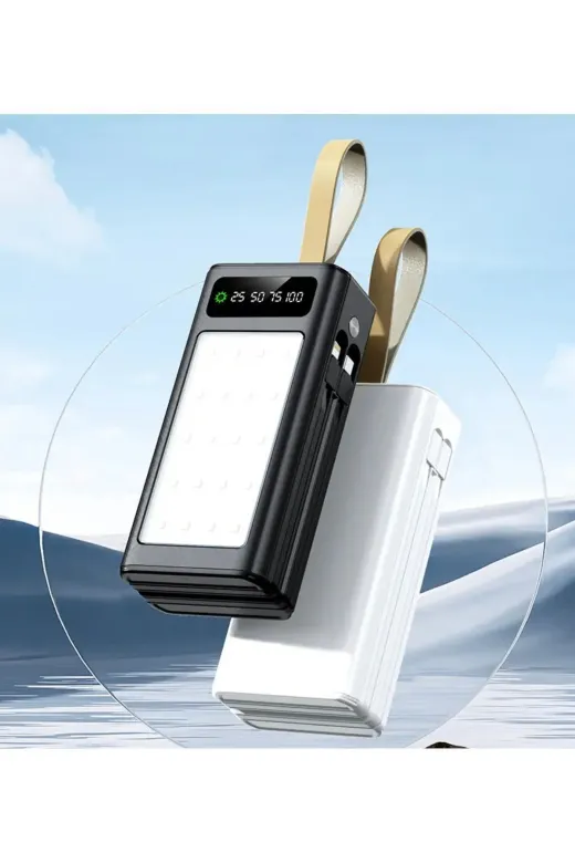 starnewstore 6485216699091721051 Led Ekran Göstergeli Led Işıklı Powerbank Bataryalı Şarj Aleti Ysftx 721051
