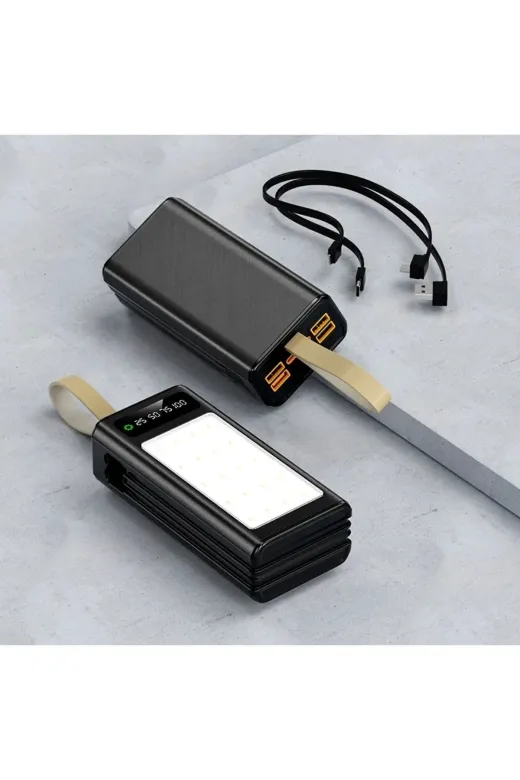starnewstore 6485216699091721051 Led Ekran Göstergeli Led Işıklı Powerbank Bataryalı Şarj Aleti Ysftx 721051