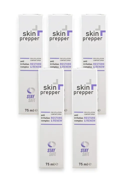 Stay Safe DKmed96395274101321 Skin Prepper Anestezik Ve Lazer Epilasyon İçin Soğutucu Sprey 5 Adet