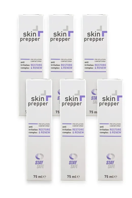 Stay Safe DKmed96395274101654 Skin Prepper Anestezik Ve Lazer Epilasyon İçin Soğutucu Sprey 6 Adet