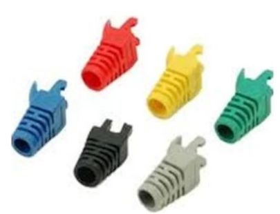 Stonet A102-TR Boot Cat6 6.5mm Yeni Nesil Sarı RJ45 Jack Kılıf - 100 Lü Paket Halinde
