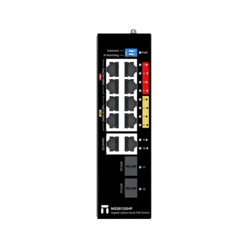 Stonet NIS3012GHP 8 Port 96W PoE Switch Gigabit