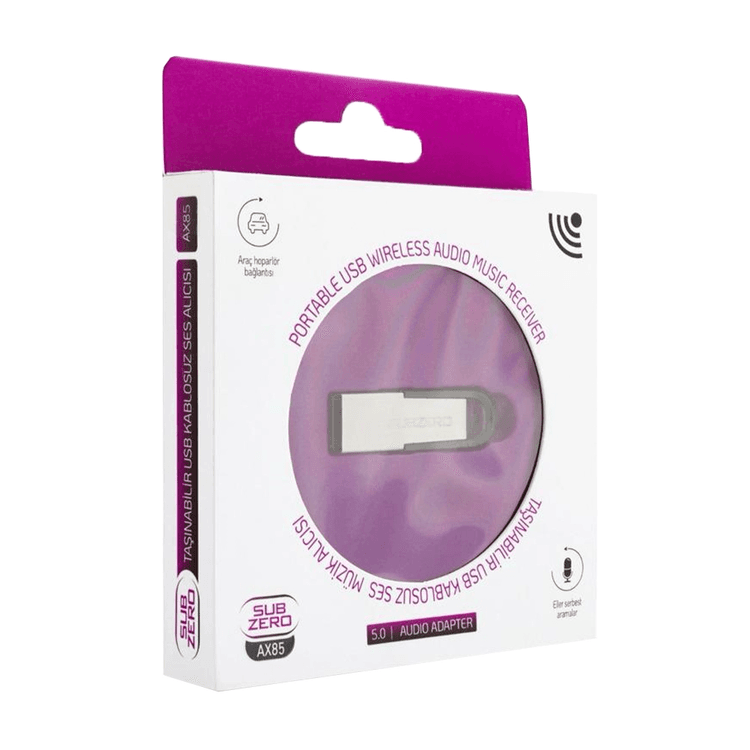 Subzero Ax85 Taşınabilir Usb Kablosuz Müzik Alıcısı