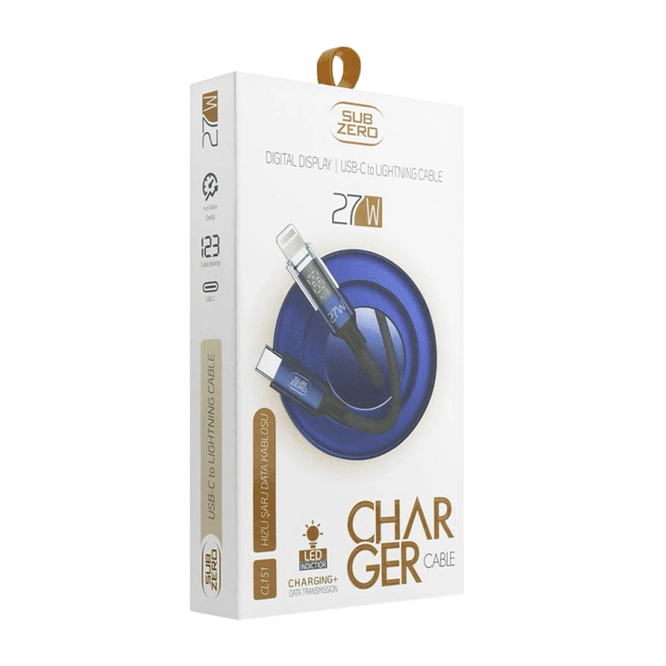 Subzero Cl151 Type-C Lightning 27W Hızlı Iphone Şarj Kablosu