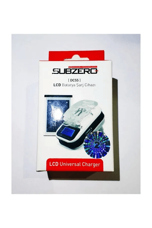 Subzero Subzero Dc55 Üniversal - Akıllı - Dijital Led Göstergeli - Batarya Şarj Aleti