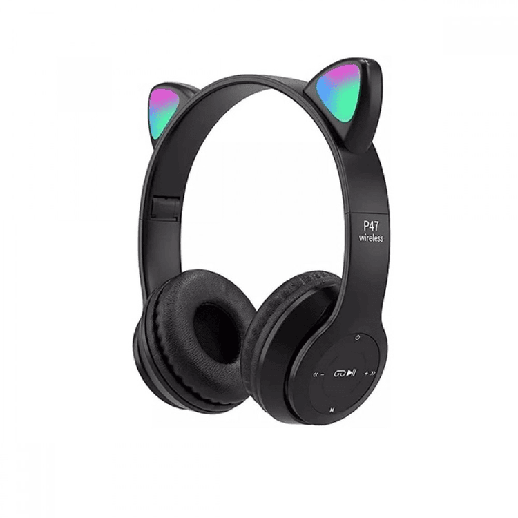 Subzero Sw88 Renkli Kedicik Kulaklı Katlanabilir Bluetooth Kulaklık Uyumlu