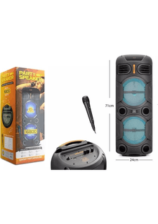 Subzero  Wr191 Subzero Led Işıklı Wr191 Bluetooth Hoparlör Mikrafon Hediyeli