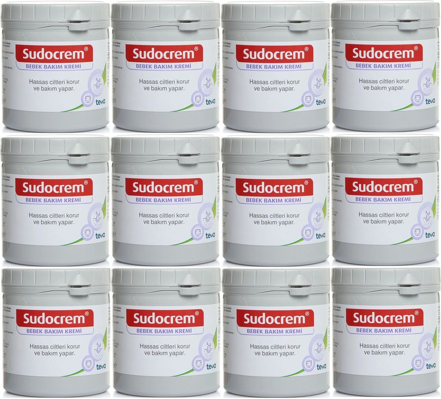 Sudocrem Cilt Bebek Bakım - Pişik Kremi 400GR (12 Li Set)